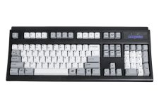Unicomp Two Tone Ultra Classic Model M Black Buckling Spring 104 Key USB Keyboard.jpg