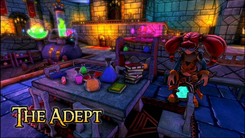 Dungeon Defenders The Adept Dungeon Defenders The Adept