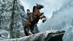 Skyrim screenshot - Horse