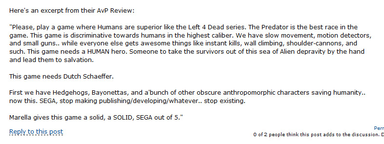 AvP review