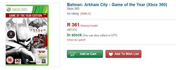 Batman Arkham City – Game of the Year Edition Batman Arkham City – Game of the Year Edition