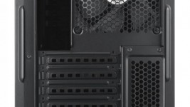 Corsair Obsidian 350D rear