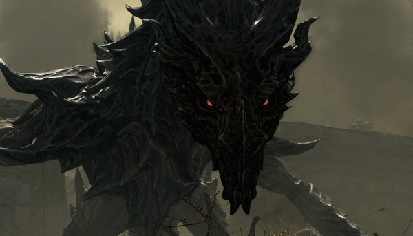 Skyrim boss - Alduin