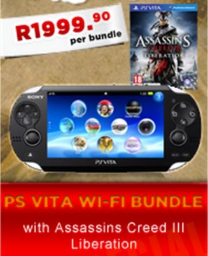 PS Vita Wi-Fi bundle and game (BT Games)