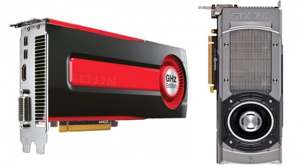 AMD Radeon HD7970 GHz Edition and Nvidia Geforce GTX770
