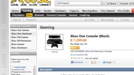 AWX Xbox One pre-order pricing