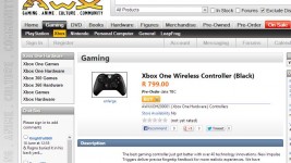 AWX Xbox One wireless controller pre-order pricing