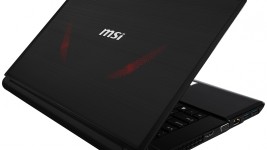 MSI GE40 left side view