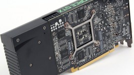 Nvidia Geforce GTX760 reference design rear