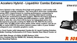 Arctic Cooling Accelero Hybrid AIO special