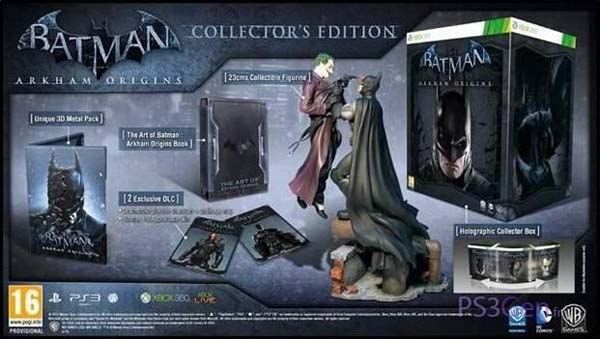Batman Arkham Origins Collectors Edition