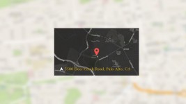 GlassTesla showing Google Maps and charge station locations