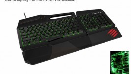 Saitek STRIKE 3 with green backlighting