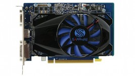 Sapphire Radeon HD7730 front shot