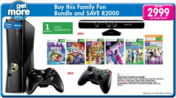 Makro Xbox 360 bundle