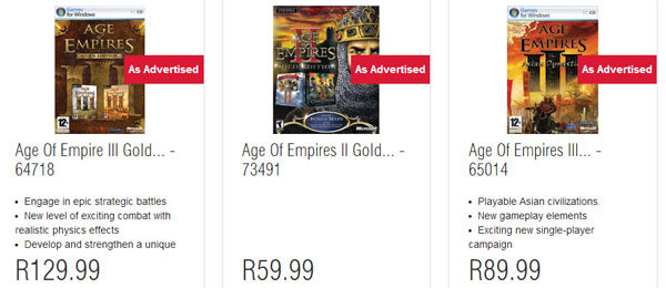 Age of Empires Incredible Connection special