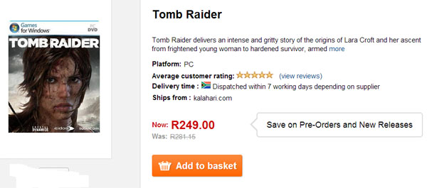 Tomb Raider Kalahari special