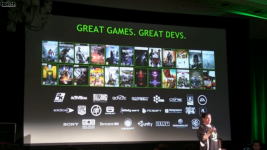 Game developers working with Gameworks