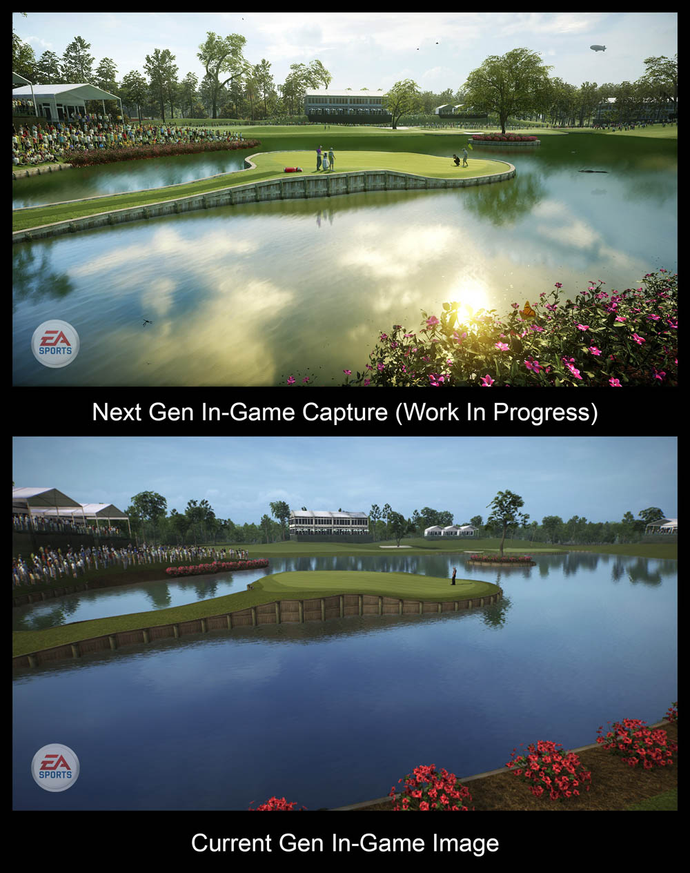 PGA Tour - current and next-gen comparison
