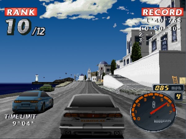 Rage Racer Revolution on Playstation