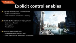 What control developers have with Mantle