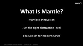 AMD APU13 Mantle Slides from Johan Andersson keynote