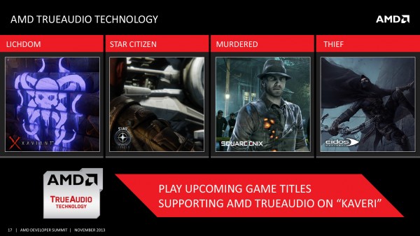 AMD TrueAudio initial developer support