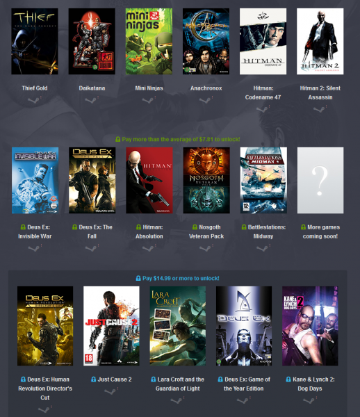 Humble Square Enix Bundle