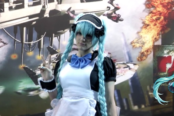 rAge 2013 cosplay - Hatsune Miku