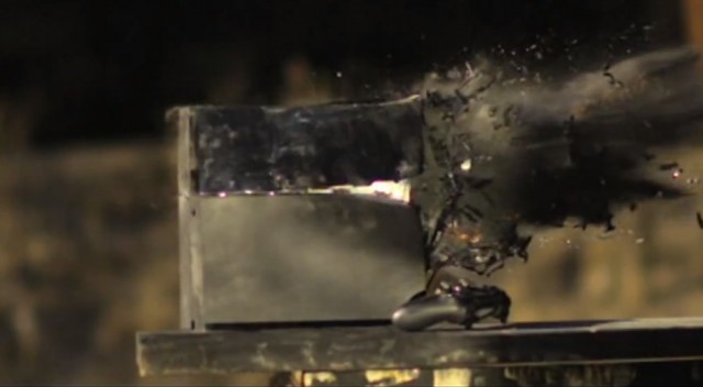 Resist blasting your PS4 with a .50 calibre rifle