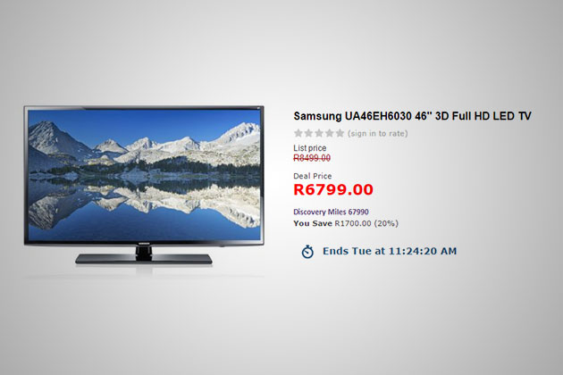 Samsung 46-inch TV