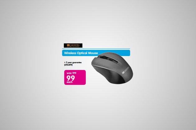 Canyon Wireless Optical Mouse