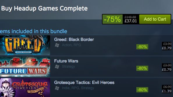 Steam - Headup Games Complete Bundle - None