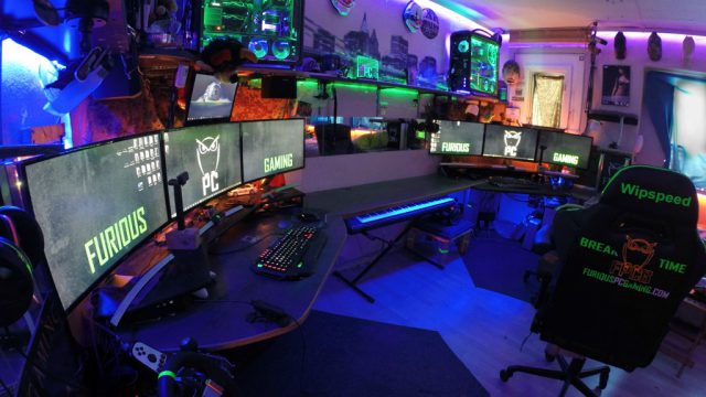 Dual PC Desk