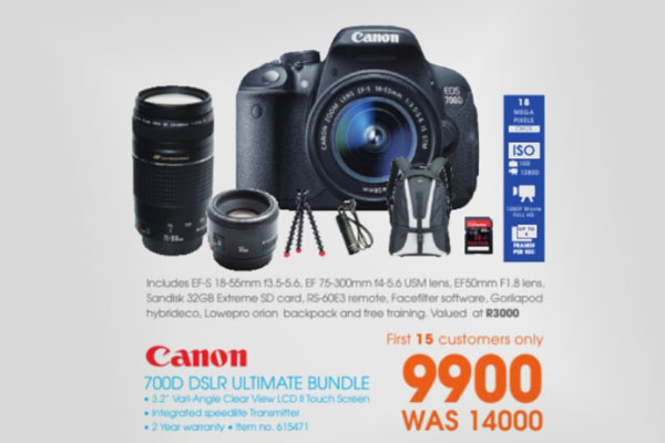 Canon camera clean