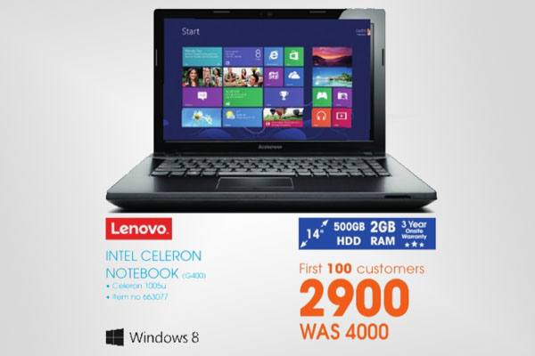 Intel Celeron Notebook