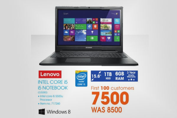 Lenovo Intel Core i5 Notebook