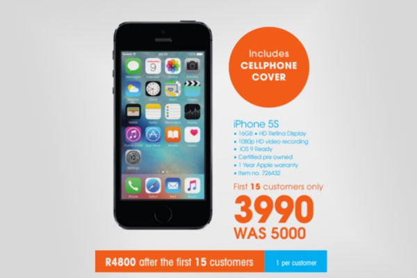 iPhone 5S clean