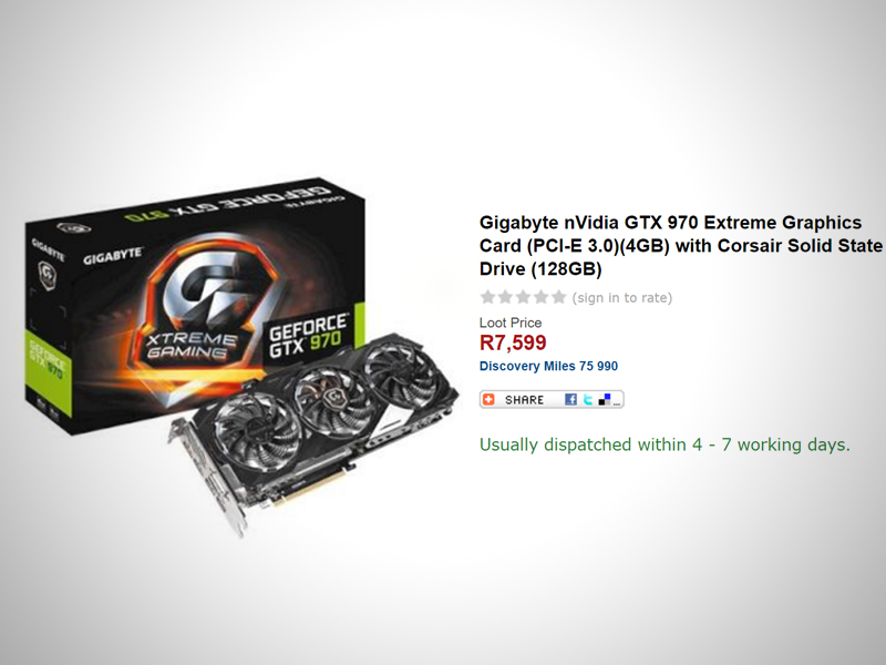 GTX 970 + SSD