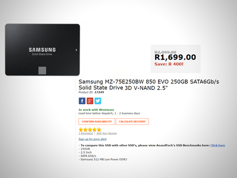 Samsung SSD