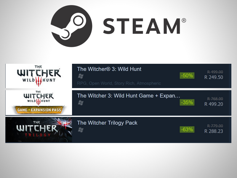 Steam Witcher Sale