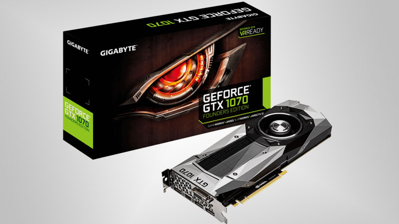 GIGABYTE GeForce GTX 1070 Founders Edition