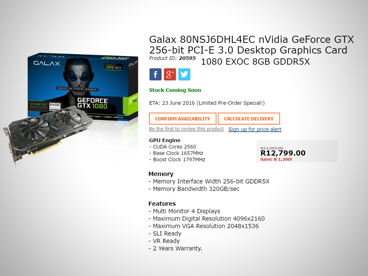 Galax 1080
