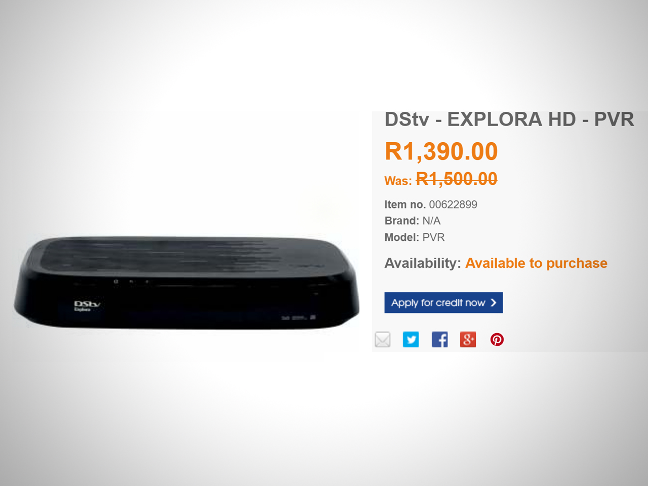 DSTV Explora Dion Wired
