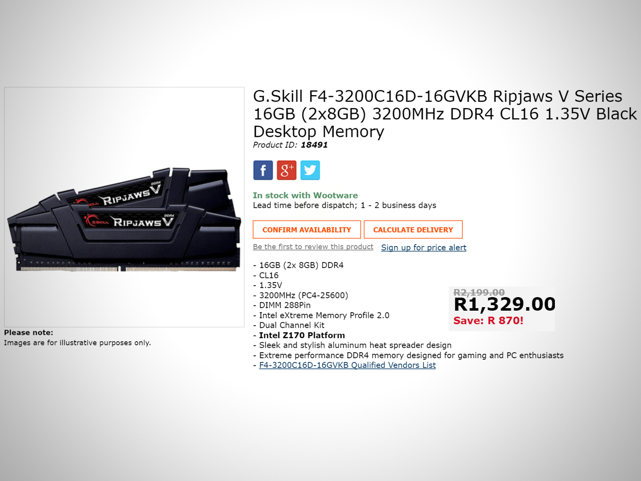 G Skill RAM