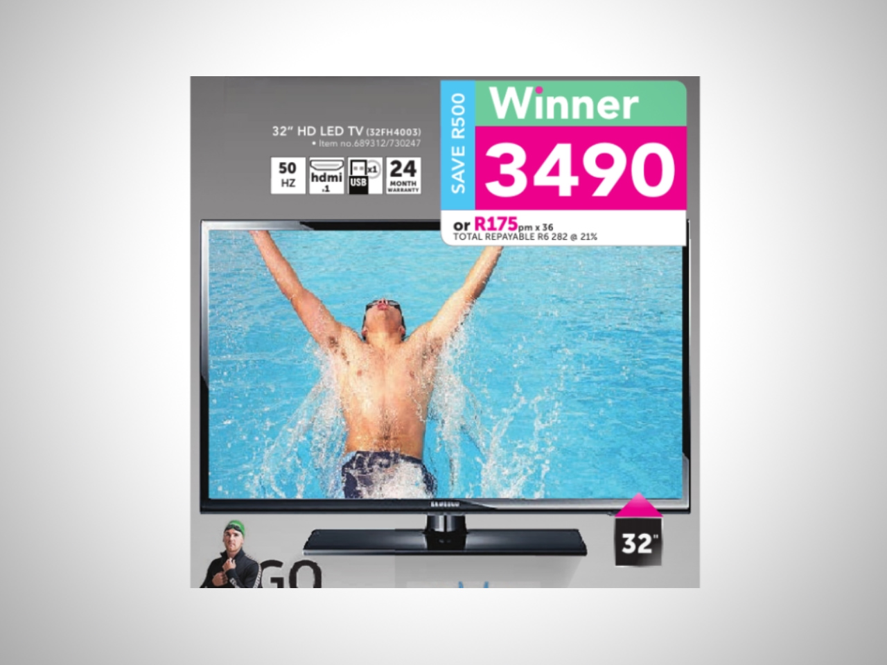 Hisense 32-inch HD