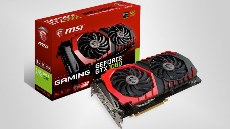 MSI GeForce GTX 1060 Gaming Edition