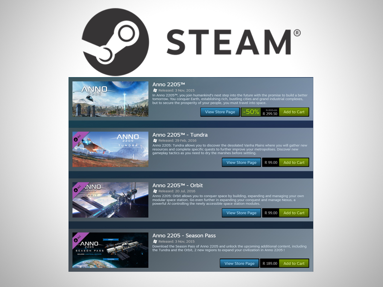 Steam Anno