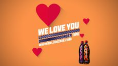 Lucozade competition header