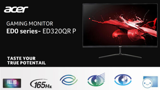 Acer ED320QRP spec poster